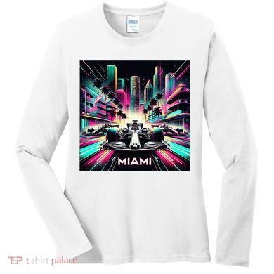 Miami Formula Racing Circuits Sport Women's Long Sleeve Shirt