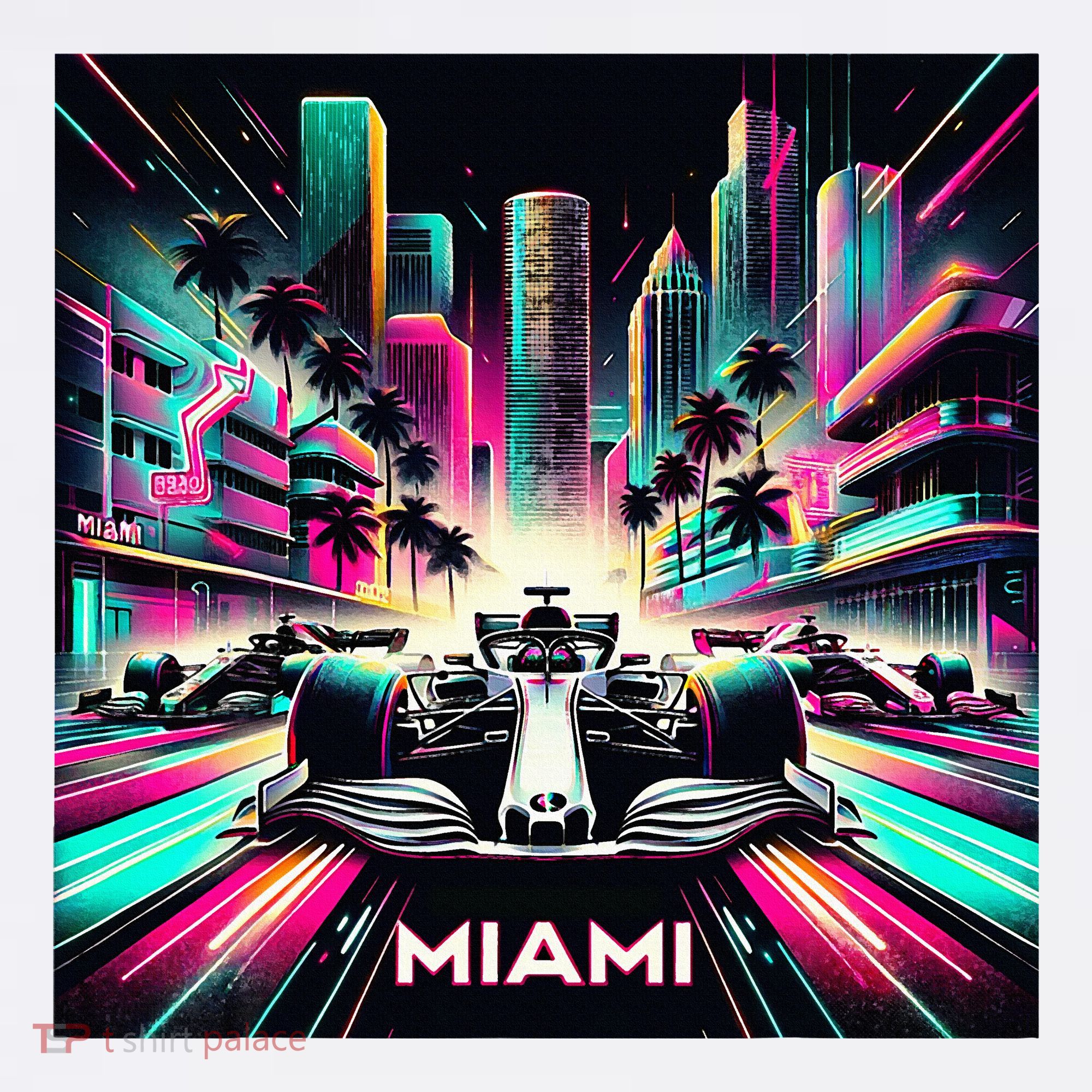 Miami Formula Racing Circuits Sport Women's Long Sleeve Shirt