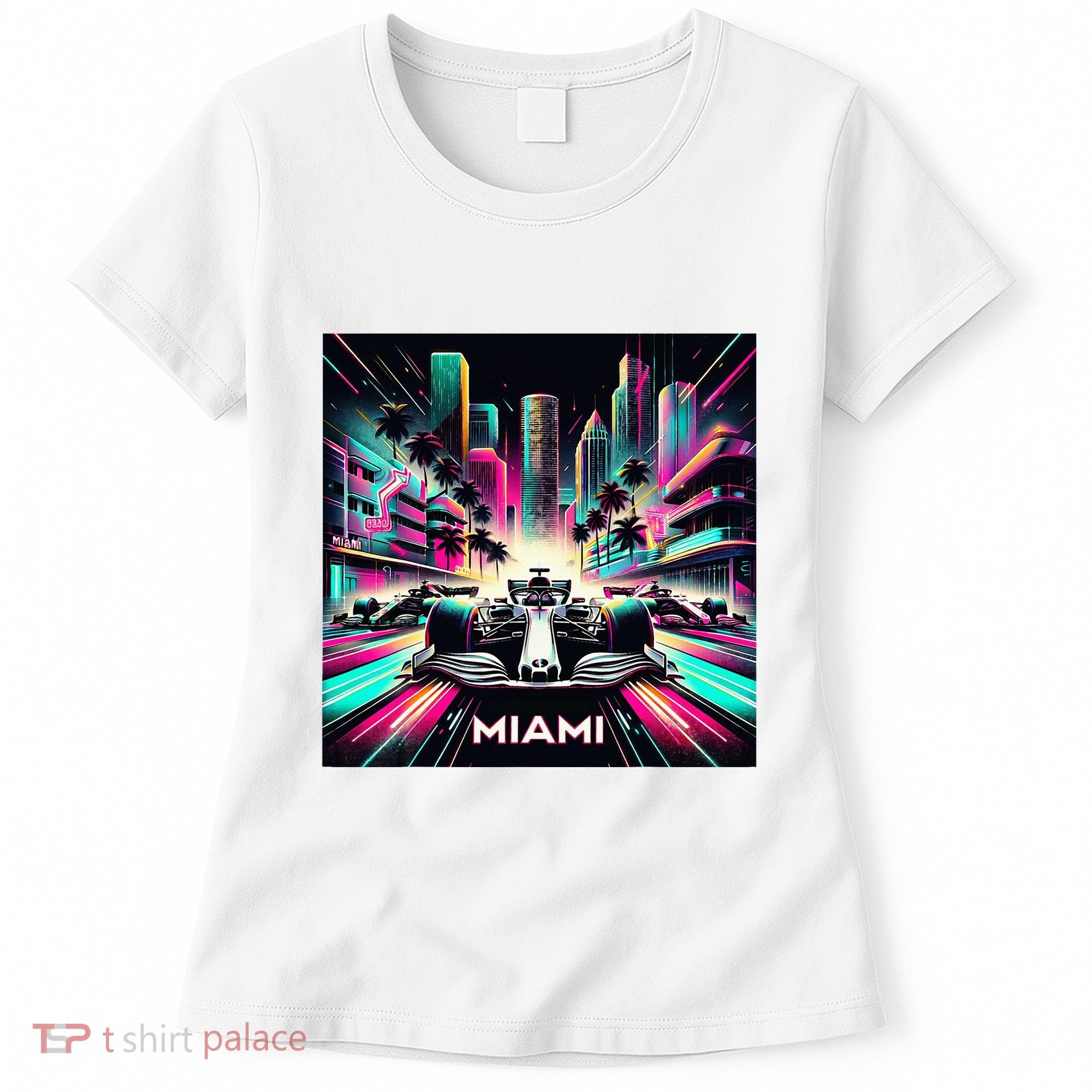 Miami Formula Racing Circuits Sport Women's T-Shirt
