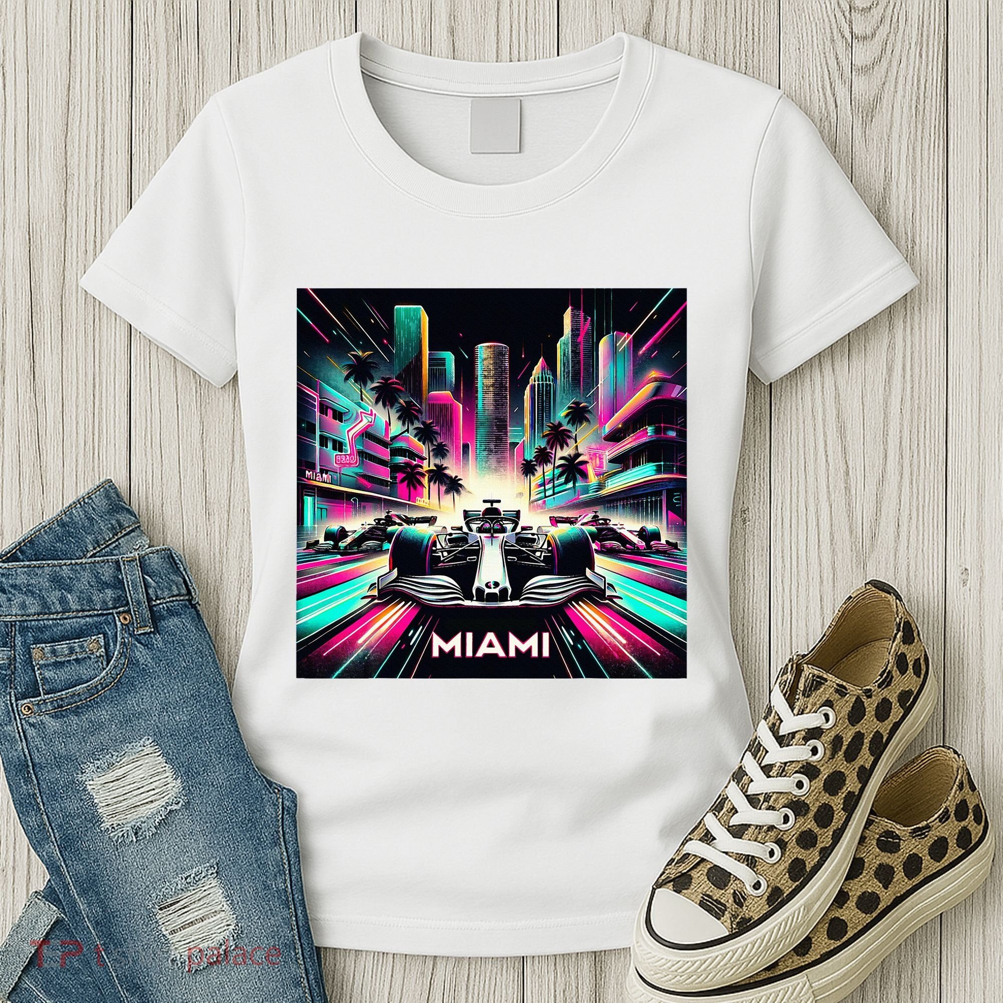 Miami Formula Racing Circuits Sport Women's T-Shirt