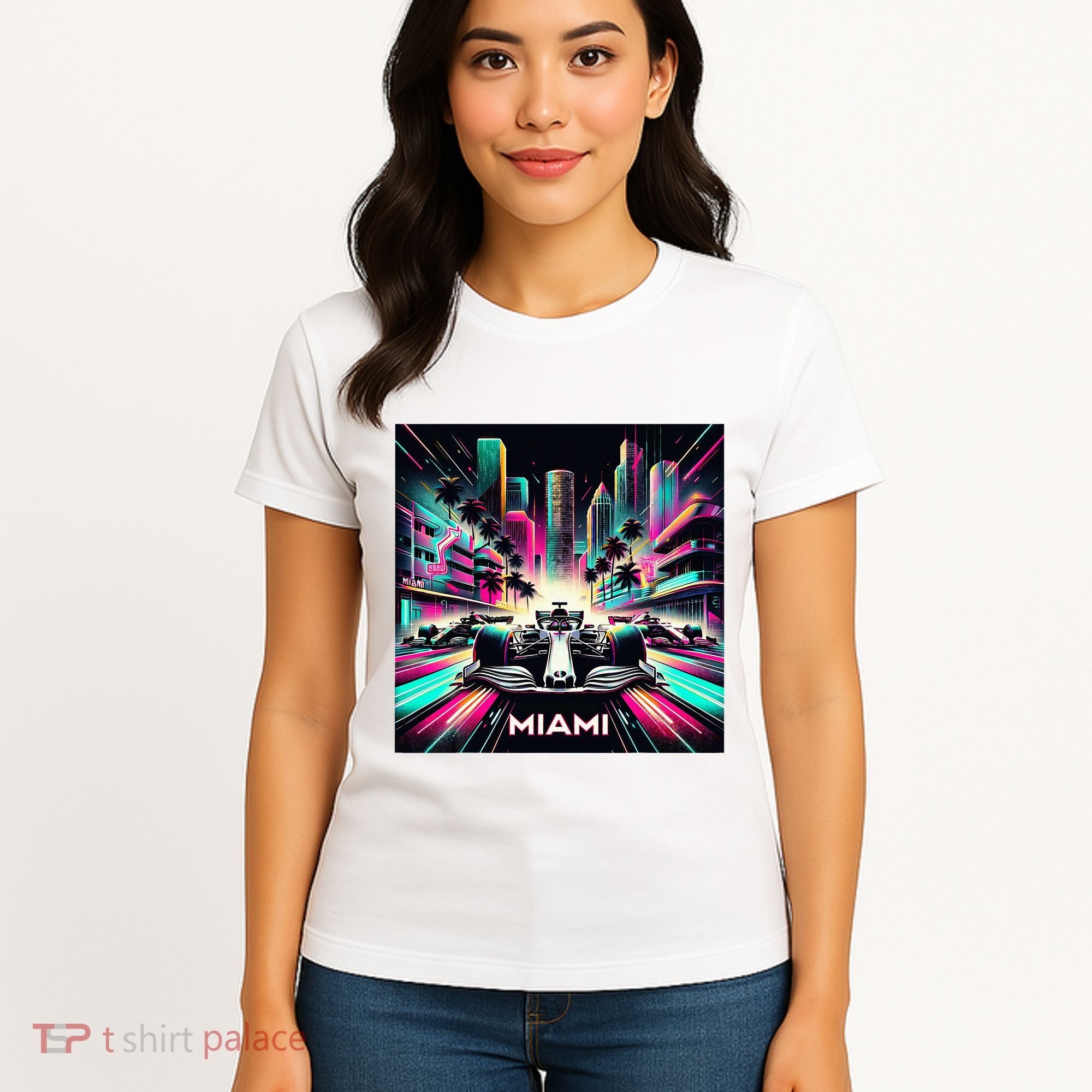Miami Formula Racing Circuits Sport Women's T-Shirt