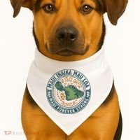 Maui Forever Strong USA-Made Doggie Bandana thumb 1