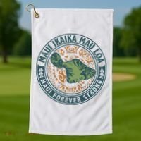 Maui Forever Strong Golf Towel thumb 1