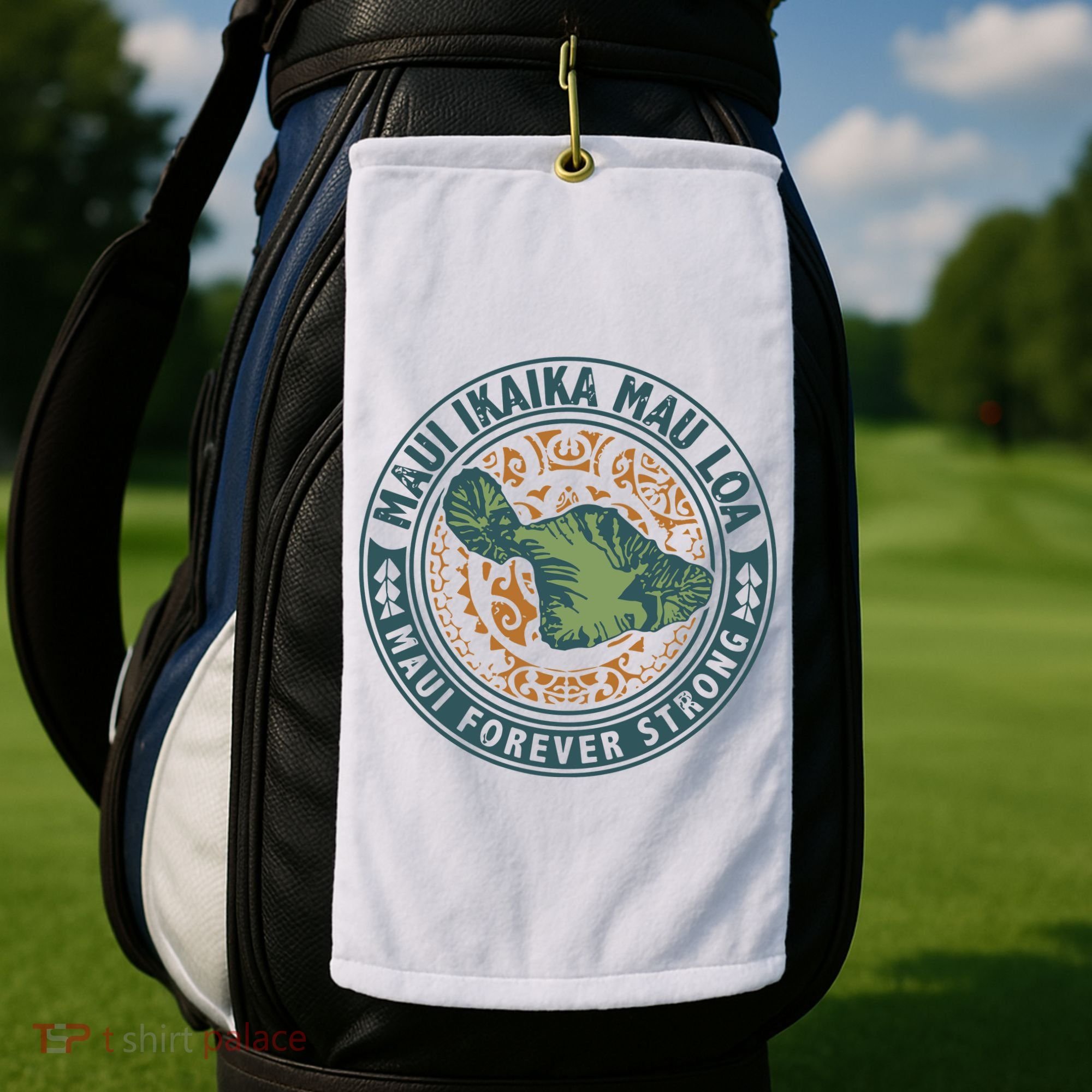 Maui Forever Strong Golf Towel