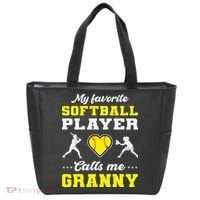 My Favorite Softball Player Calls Me Granny Mother's Day Tote Bag thumb 0