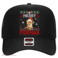 Merry Foxmas Santa Fox Lights Fox Lovers Ugly Xmas Gift Hat thumb 0