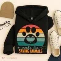 Made For Saving Animals Veterinarian Hoodie thumb 4
