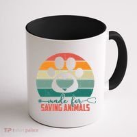 Made For Saving Animals Veterinarian Coffee Mug thumb 1