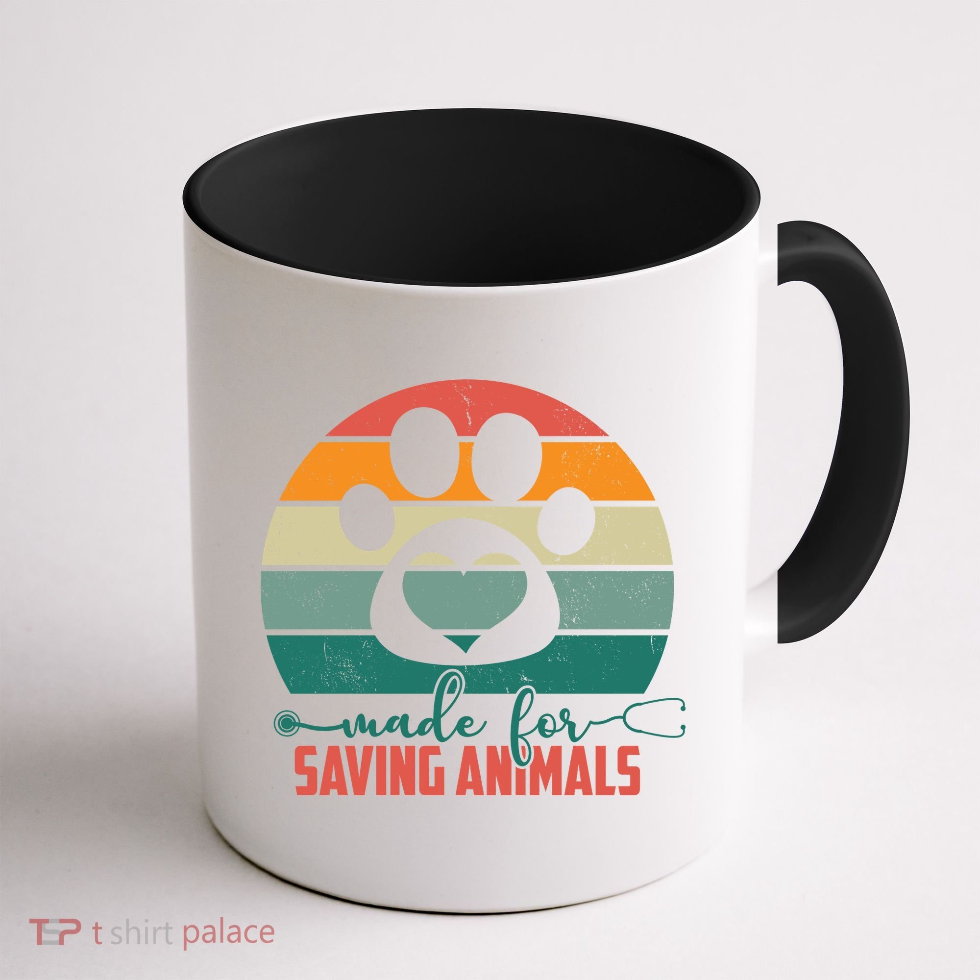 Made For Saving Animals Veterinarian Coffee Mug