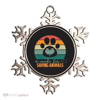 Made For Saving Animals Veterinarian Ornament