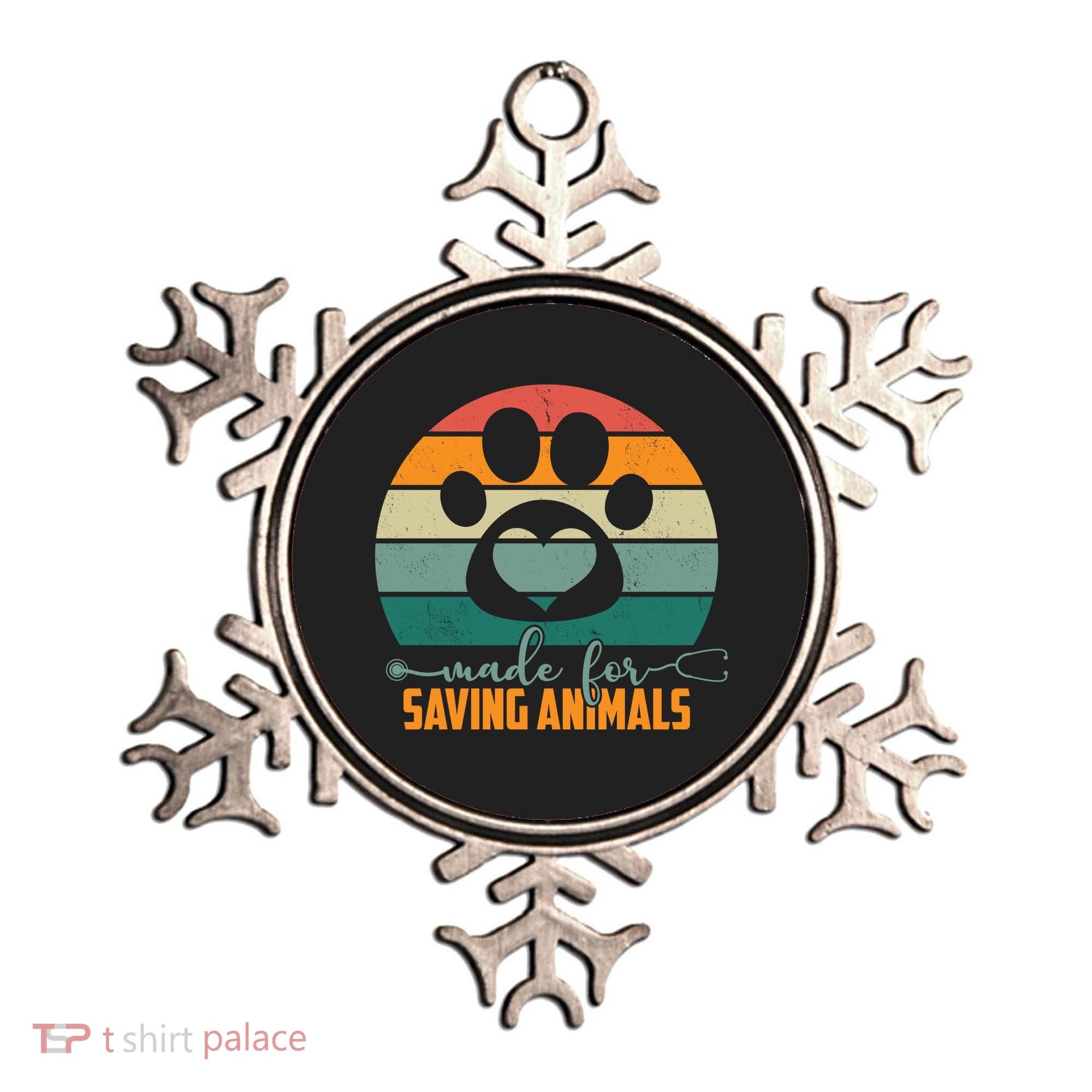Made For Saving Animals Veterinarian Ornament