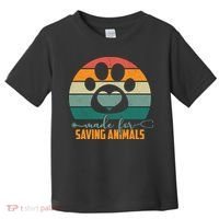 Made For Saving Animals Veterinarian Toddler T-Shirt thumb 0