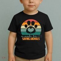 Made For Saving Animals Veterinarian Toddler T-Shirt thumb 2