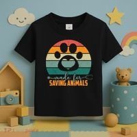 Made For Saving Animals Veterinarian Toddler T-Shirt thumb 3