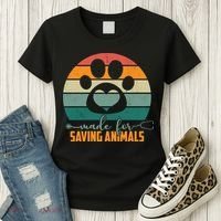 Made For Saving Animals Veterinarian Women's T-Shirt thumb 3