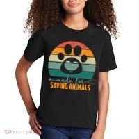Made For Saving Animals Veterinarian Kids T-Shirt thumb 2