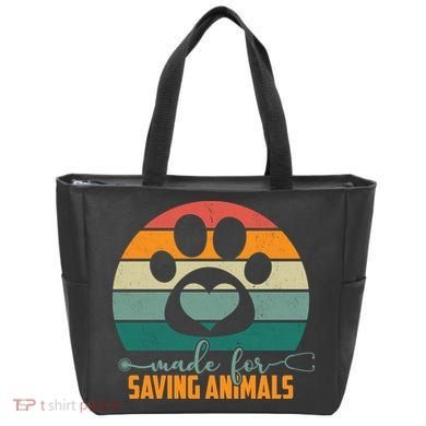 Made For Saving Animals Veterinarian Tote Bag