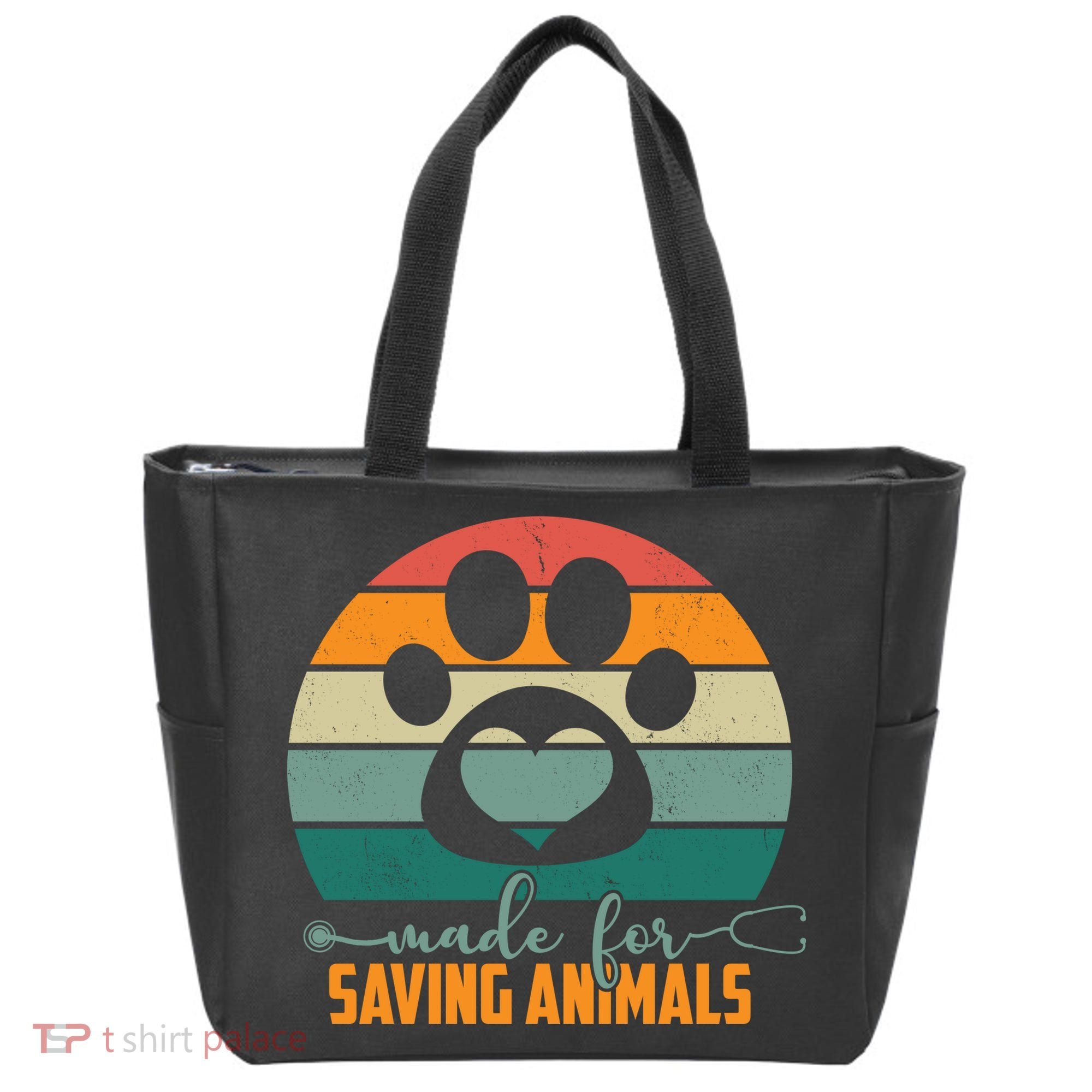 Made For Saving Animals Veterinarian Tote Bag