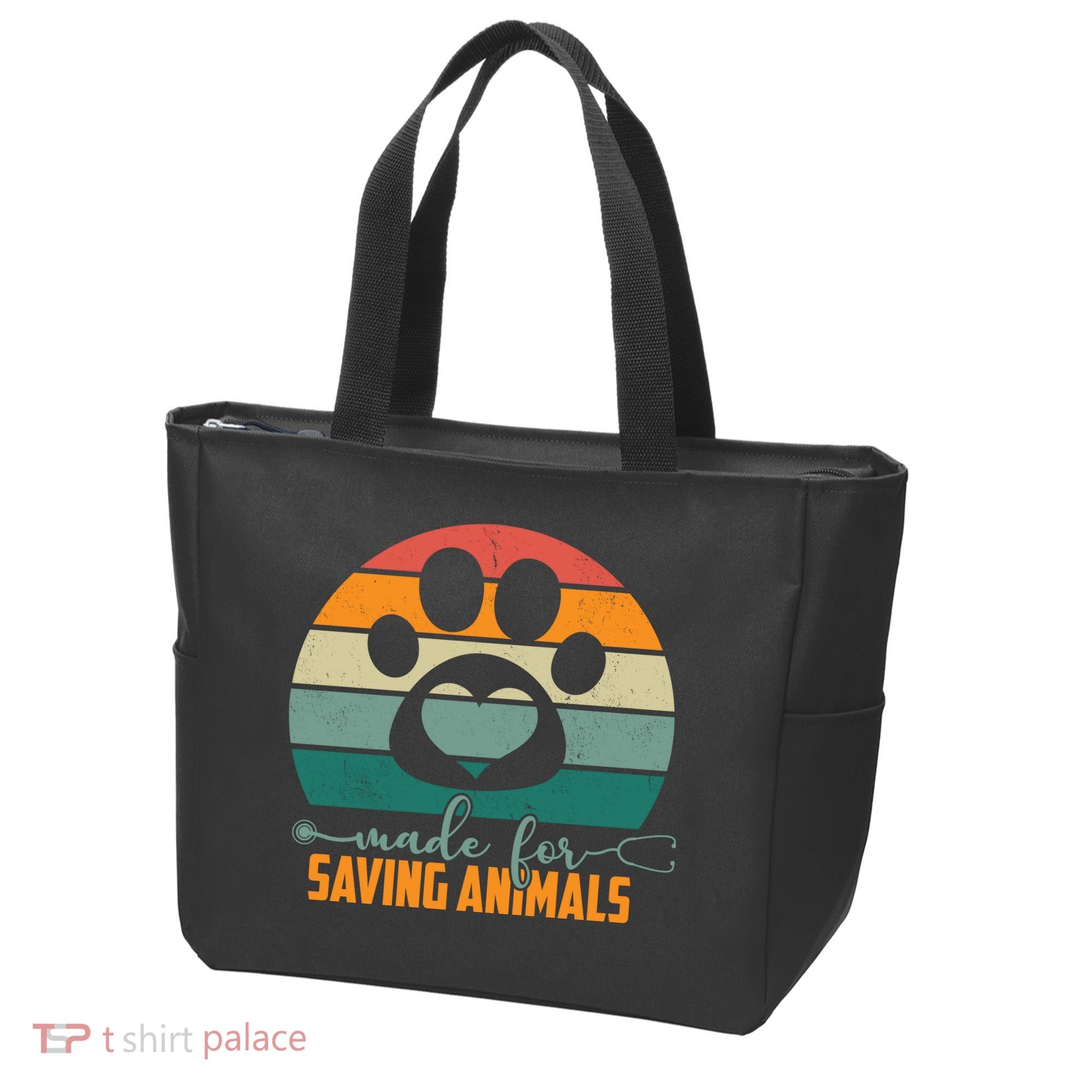 Made For Saving Animals Veterinarian Tote Bag