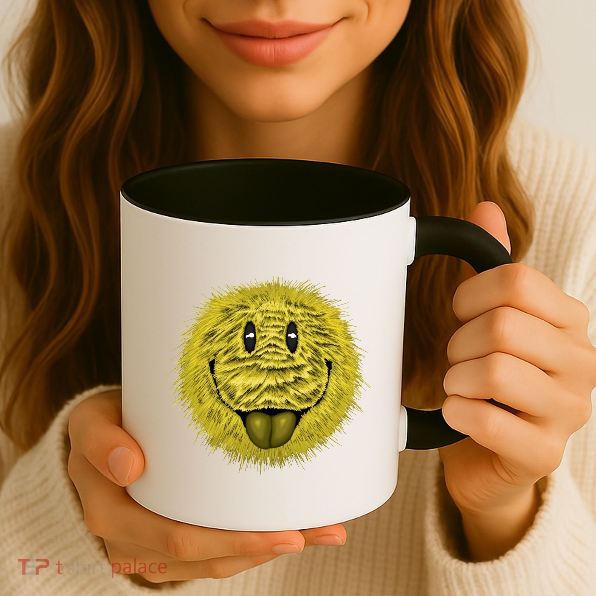 Ma Fur Smiley Pet Coffee Mug