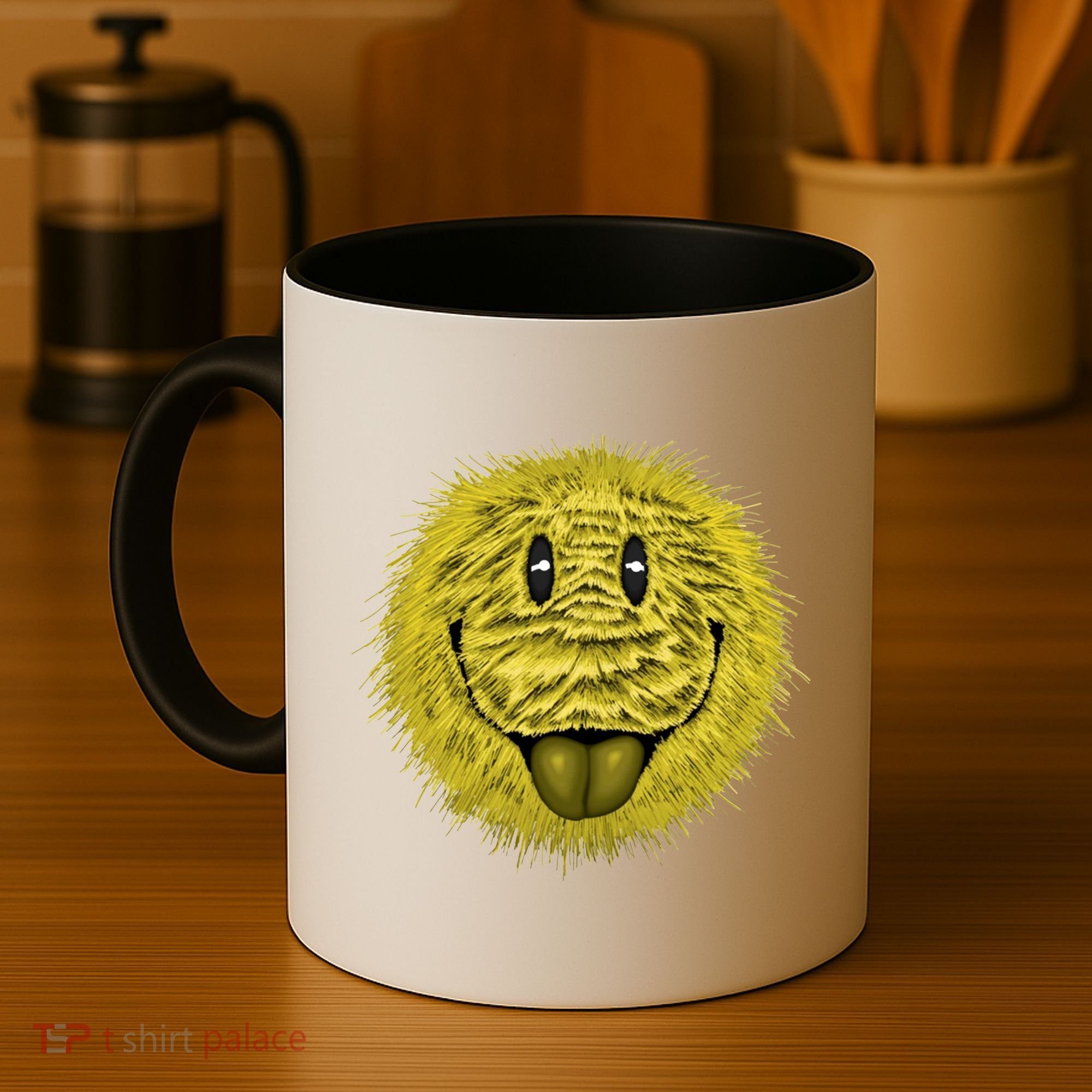 Ma Fur Smiley Pet Coffee Mug