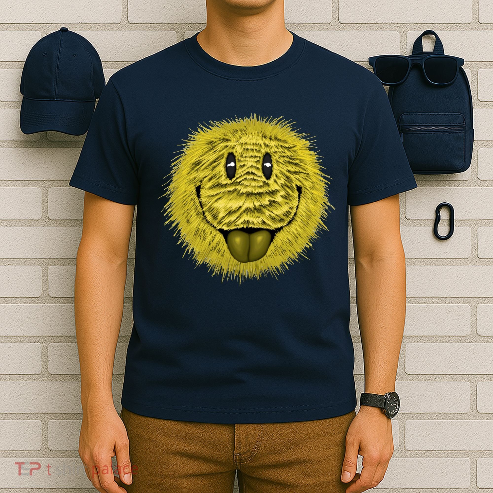 Ma Fur Smiley Pet T-Shirt