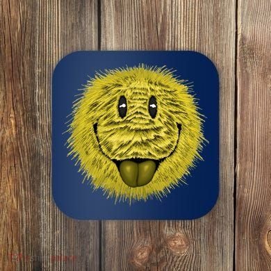 Ma Fur Smiley Pet Coaster