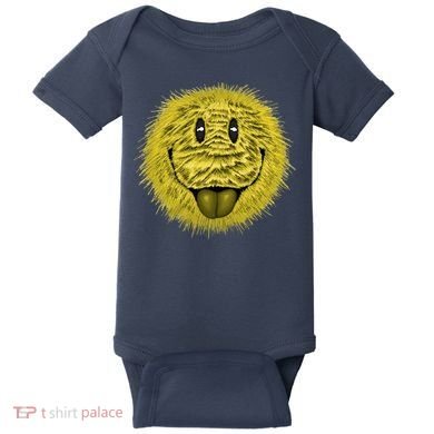 Ma Fur Smiley Pet Baby Bodysuit
