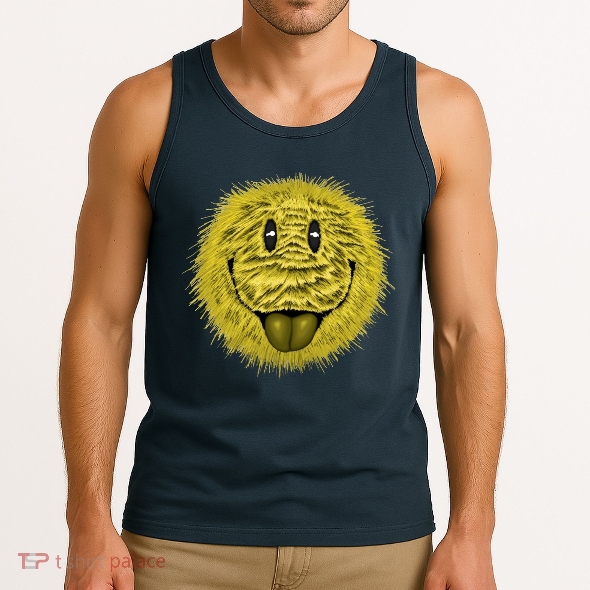 Ma Fur Smiley Pet Tank Top