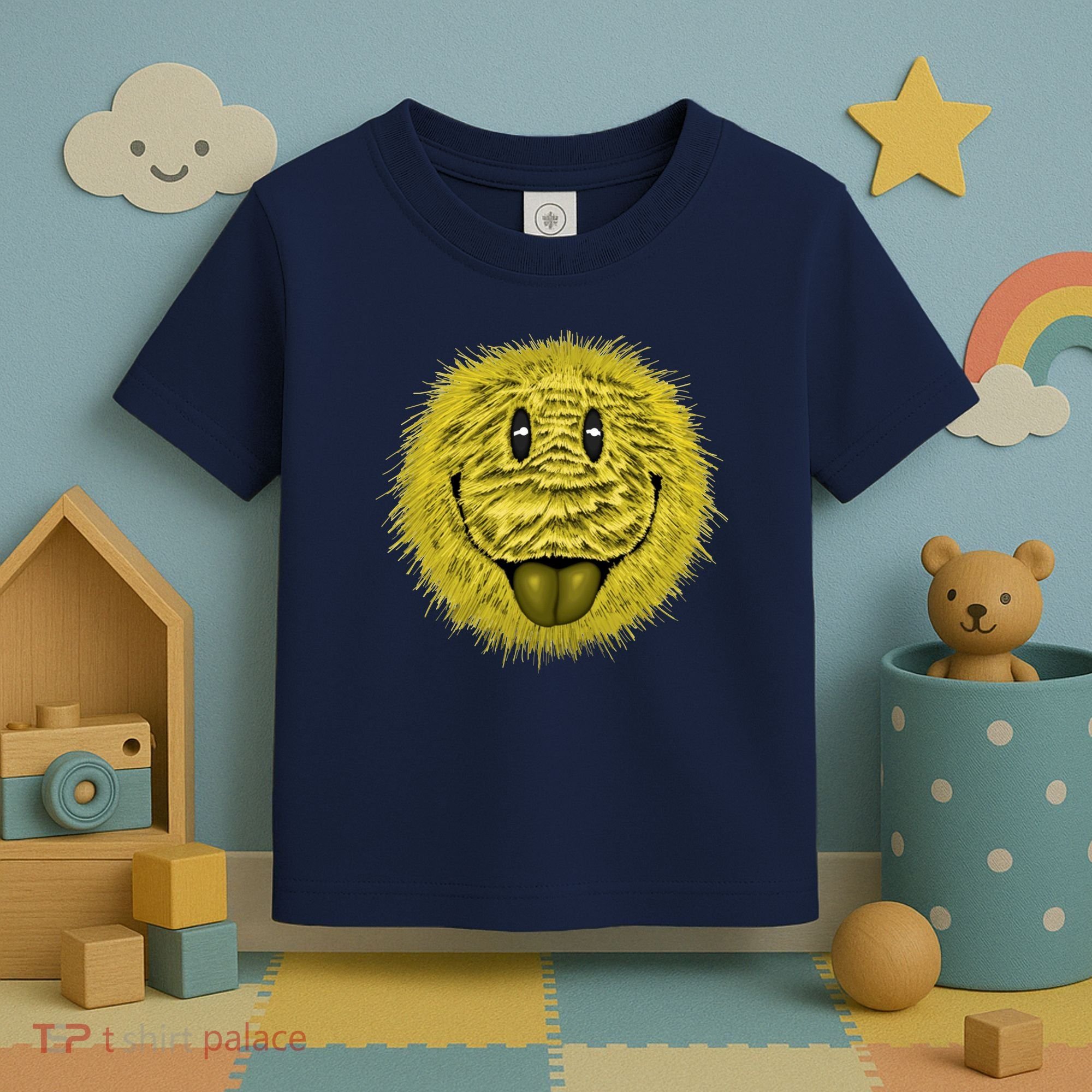 Ma Fur Smiley Pet Toddler T-Shirt