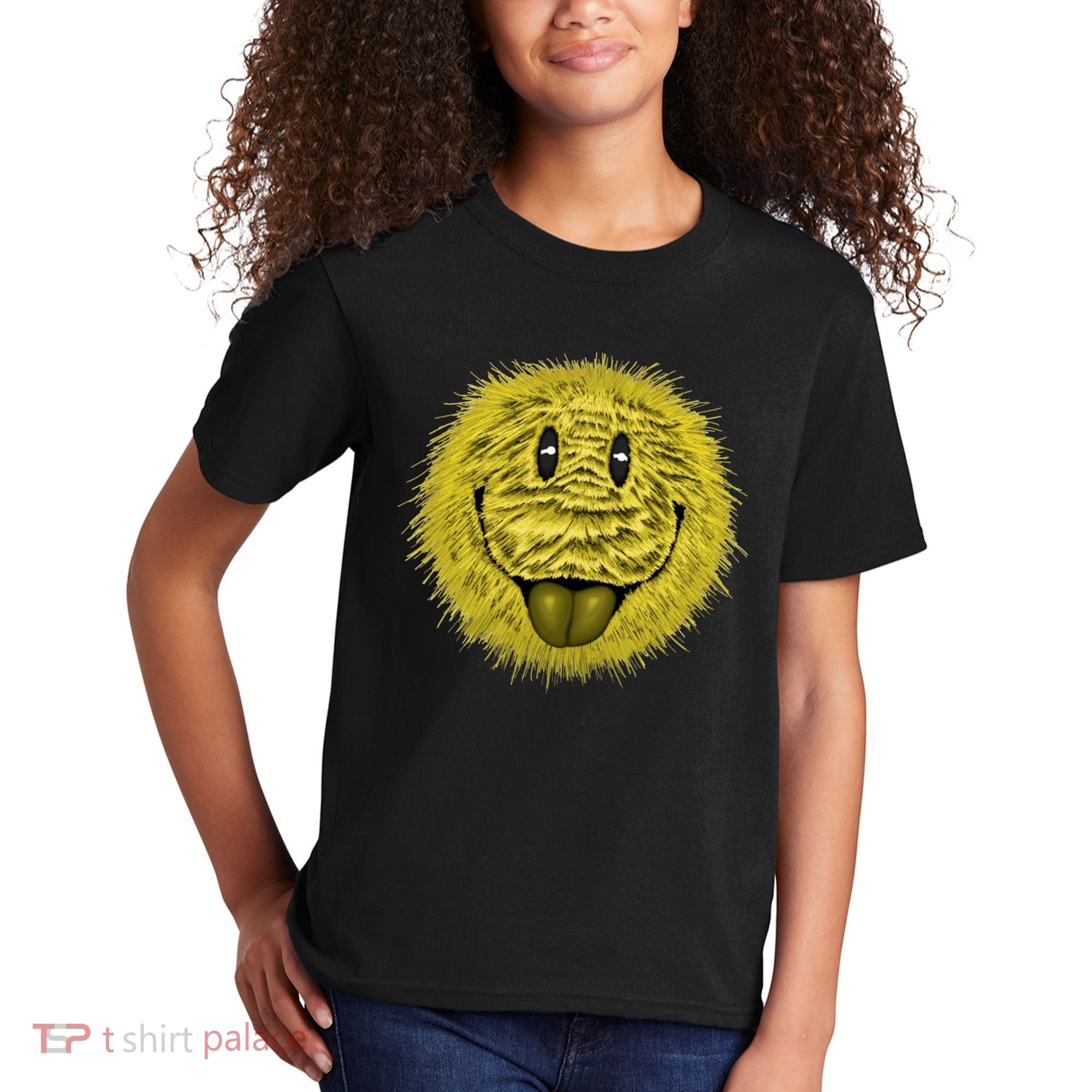 Ma Fur Smiley Pet Kids T-Shirt