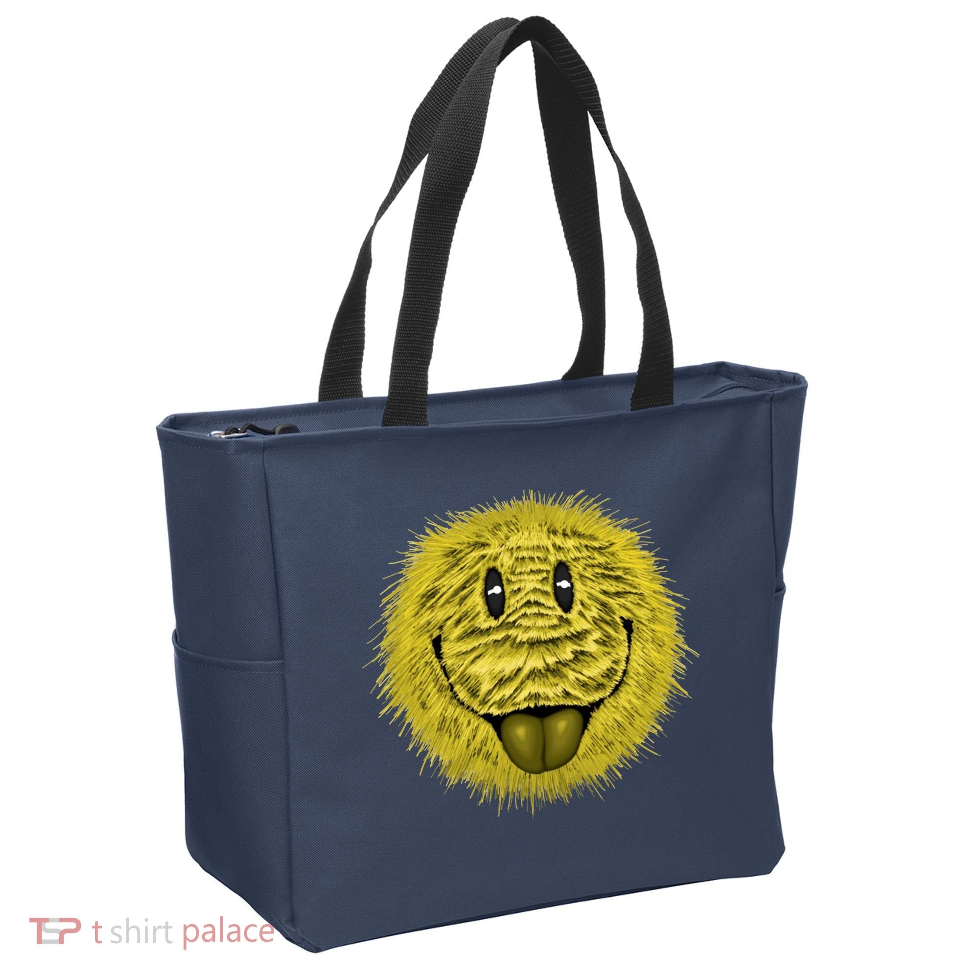 Ma Fur Smiley Pet Tote Bag