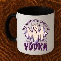 My Favorite Spirit Is Vodka Coffee Mug thumb 2