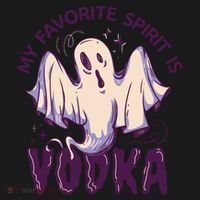 My Favorite Spirit Is Vodka Mousepad thumb 1
