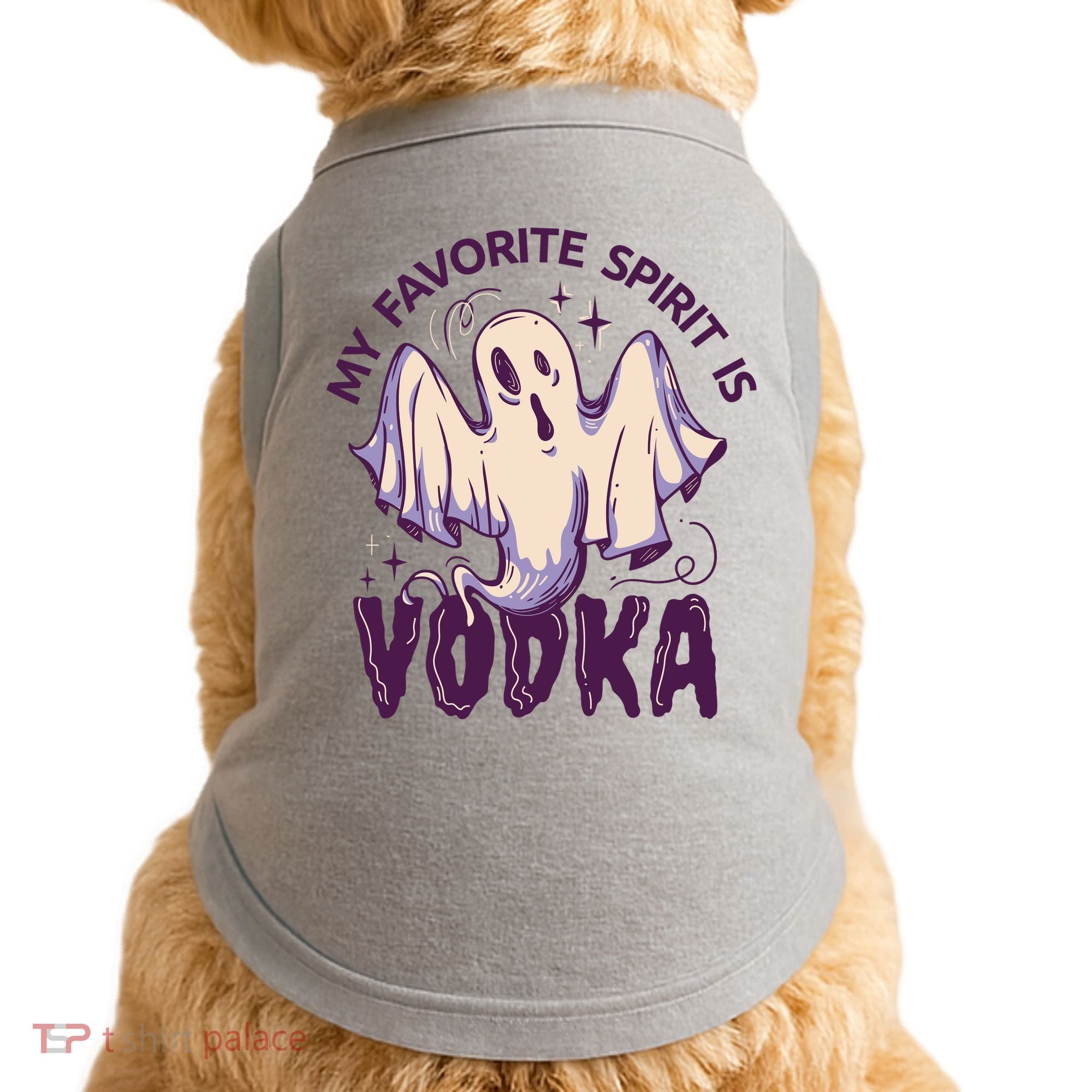 My Favorite Spirit Is Vodka Doggie Tank