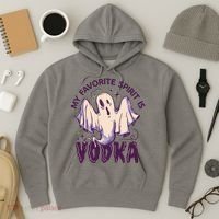 My Favorite Spirit Is Vodka Hoodie thumb 3