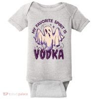 My Favorite Spirit Is Vodka Baby Bodysuit thumb 0
