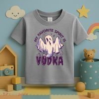 My Favorite Spirit Is Vodka Toddler T-Shirt thumb 3