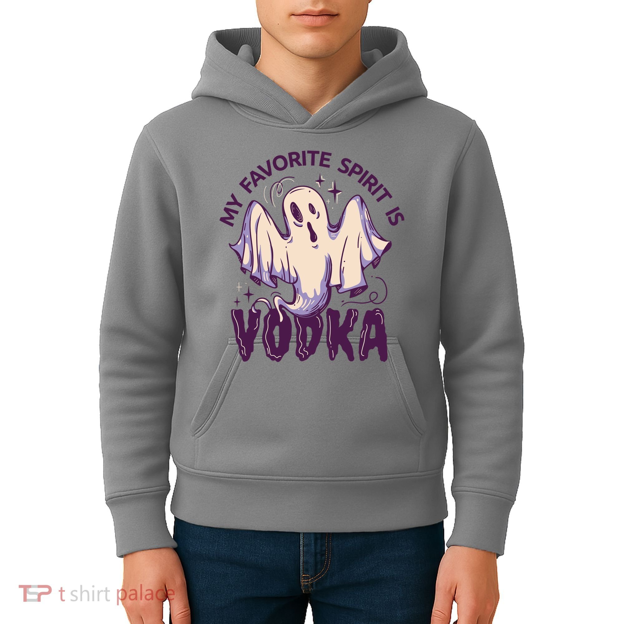My Favorite Spirit Is Vodka Kids Hoodie