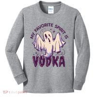 My Favorite Spirit Is Vodka Kids Long Sleeve Shirt thumb 0