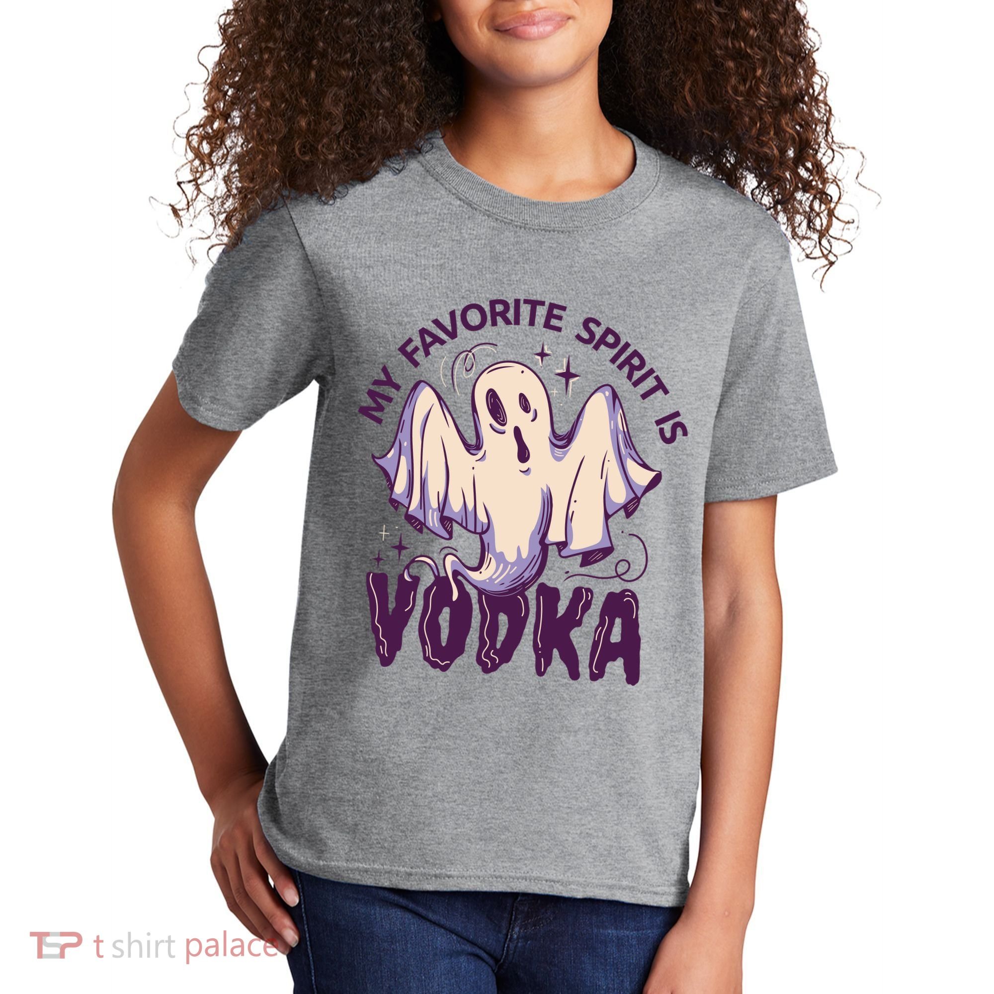 My Favorite Spirit Is Vodka Kids T-Shirt