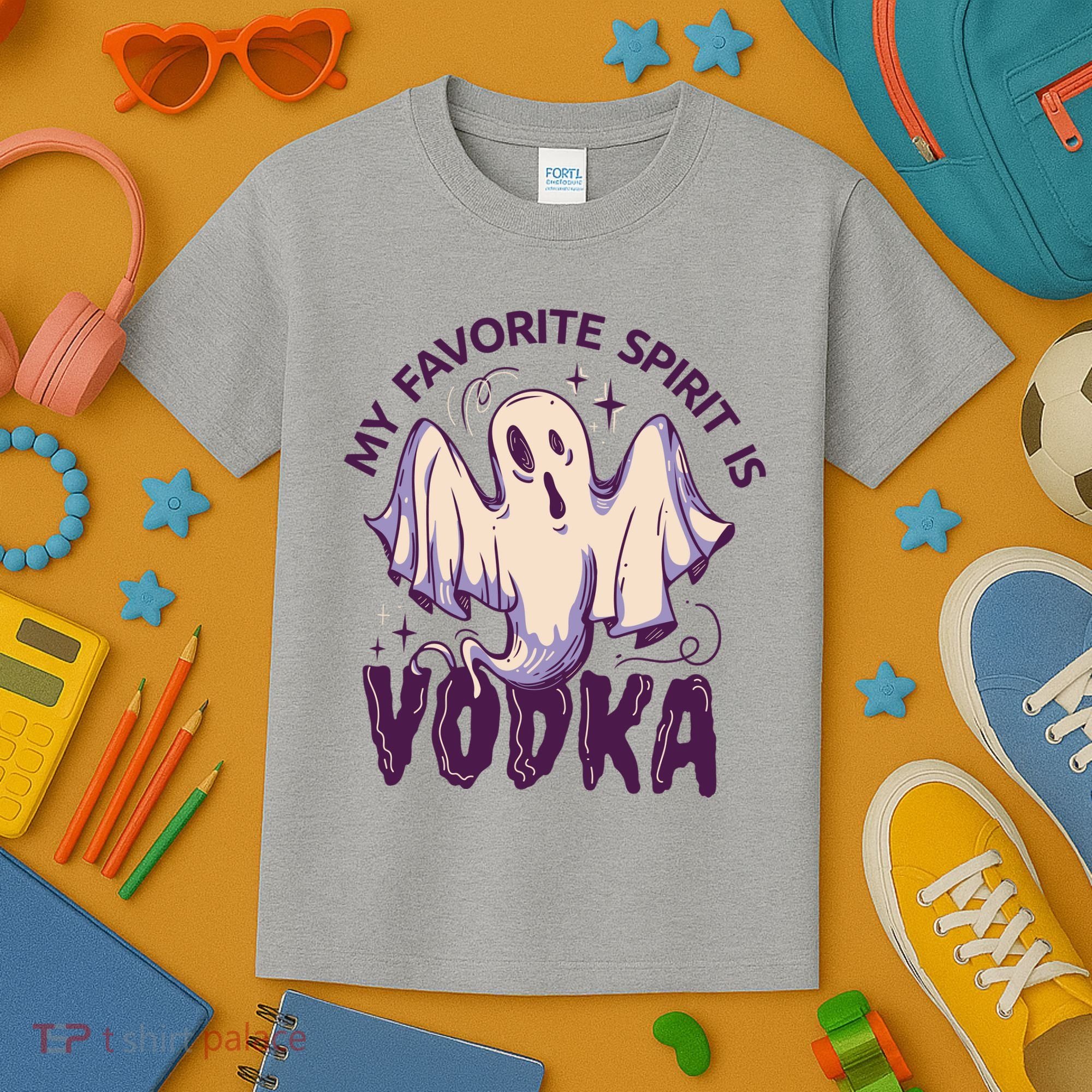 My Favorite Spirit Is Vodka Kids T-Shirt