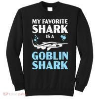 My Favorite Shark Is A Goblin Shark Animal Lover Sweatshirt thumb 0