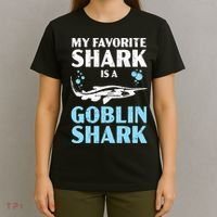My Favorite Shark Is A Goblin Shark Animal Lover T-Shirt thumb 4
