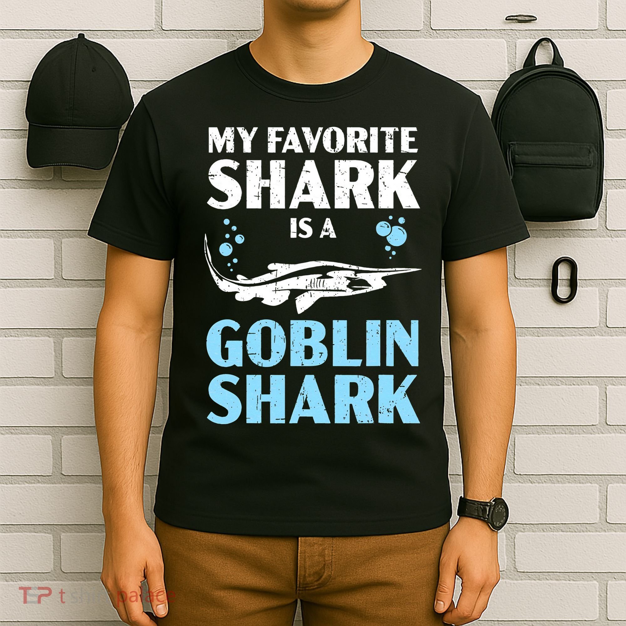 My Favorite Shark Is A Goblin Shark Animal Lover T-Shirt