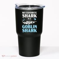 My Favorite Shark Is A Goblin Shark Animal Lover Tumbler thumb 0