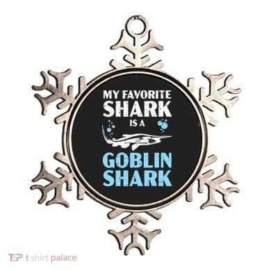 My Favorite Shark Is A Goblin Shark Animal Lover Ornament