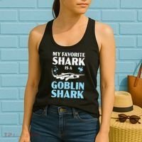 My Favorite Shark Is A Goblin Shark Animal Lover Women's Tank Top thumb 2