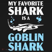 My Favorite Shark Is A Goblin Shark Animal Lover Baby Bodysuit thumb 2