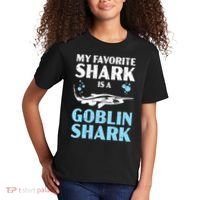 My Favorite Shark Is A Goblin Shark Animal Lover Kids T-Shirt thumb 2